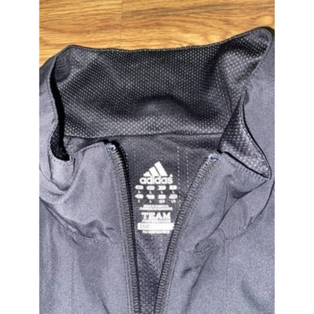 Adidas Wofford Terriers Football Mens 1/4 Zip Long Sleeve Jacket Large - Picture 4 of 5